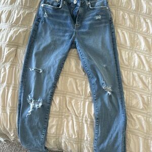 Agolde distressed jeans